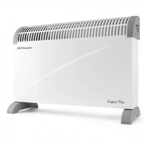 Orbegozo Convector Orbegozo CV 4000 A - Expulsion de Aire Caliente por la Parte Superior - Control con Interruptores Luminosos y Termostato Regulable - Potencia Ajustable