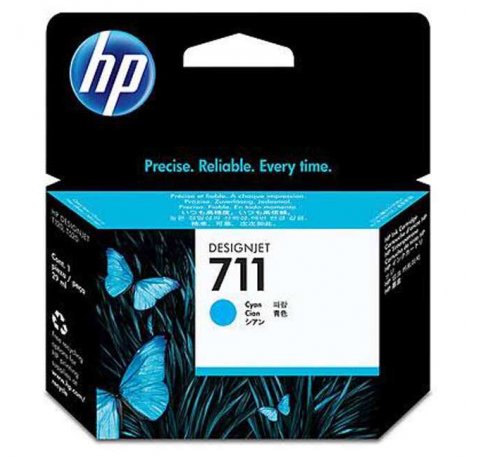 HP 711 Cyan Cartucho de Tinta Original - CZ130A
