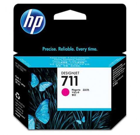 HP 711 Magenta Cartucho de Tinta Original - CZ131A