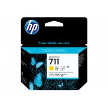 HP 711 Amarillo Pack de 3 Cartuchos de Tinta Originales - CZ136A