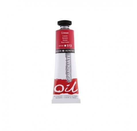 Daler Rowney Graduate Pintura al Oleo - Tubo de Aluminio - 38ml - Color Carmesi