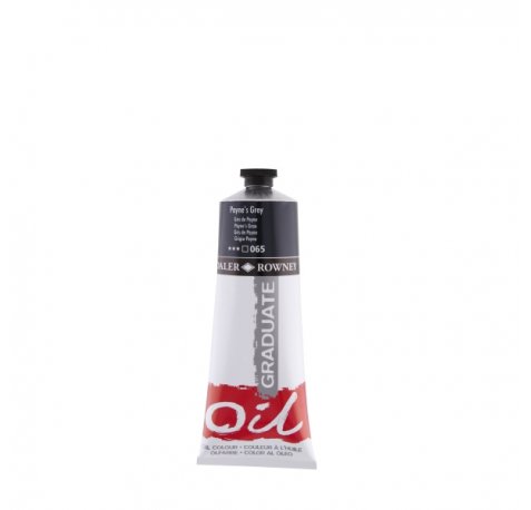 Daler Rowney Graduate Pintura al Oleo - Tubo de Aluminio - 220ml - Color Gris de Payne