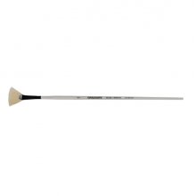 Daler Rowney Graduate Pincel para Oleo - Pelo de Cerda Natural - Mango Largo - Abanico - NÂ°2