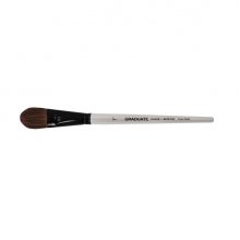 Daler Rowney Graduate Pincel Acuarela - Mezcla de Pelo de Pony y Sintetico - Mango Corto - Oval Lavis 1"
