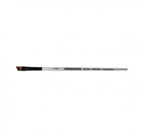 Daler Rowney Graduate Pincel Multitecnica - Pelo Sintetico - Mango Corto - Sombreador Angular 1/4"