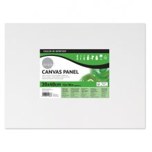 Daler Rowney Simply Carton Entelado - 250g - 30x40cm - Imprimacion Triple - Grano Medio - 100% Algodon sin Acido - 250g - Color Blanco