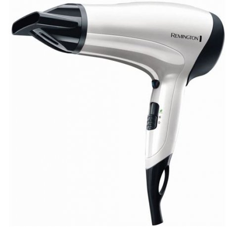 Remington Power Volume 2000 Secador de Pelo 2000W - Tencologia Ionica - 3 Termperaturas 2 Velocidades -  Incluye Difusor y Boquilla Concentradora