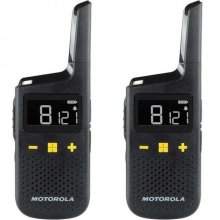 Motorola XT185 Pack 2 Walkie Talkies - 16 Canales PMR446 + 121 Codigos - Alcance de hasta 8km - Autonomia hasta 24h Motorola XT185 Pack 2 Walkie Talkies - 16 Canales PMR446 + 121 Codigos - Alcance de hasta 8km - Autonomia hasta 24h