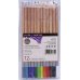Daler Rowney Simply Pack de 12 Lapices de Colores Redondos - Facil de Afilar - Para Estudiantes y Uso Domestico - Colores Surtidos