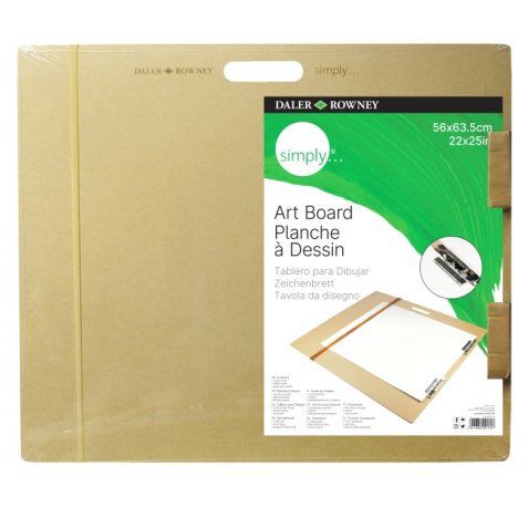 Daler Rowney Simply Plancha de Madera para Dibujar -56x63.5cm - Color Madera Claro