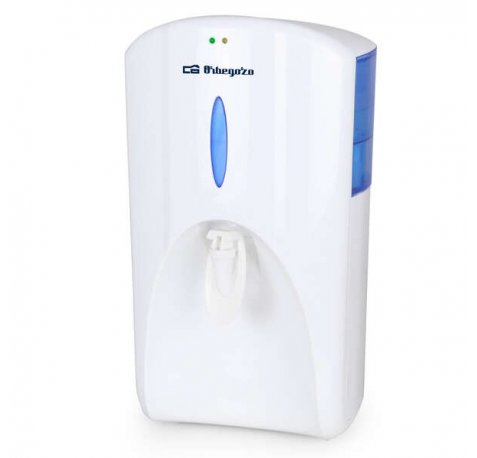 Orbegozo DA 5650 Dispensador de Agua Purificada Fria y Saludable - Filtra Cloro y Cal - Deposito de 8 Litros - Refrigeracion hasta 15ºc - Facil Limpieza y Llenado
