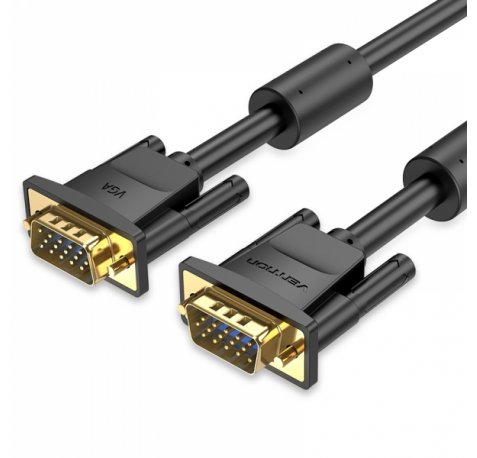 Vention Cable SVGA VGA Macho a VGA Macho - 1.5m - Color Negro