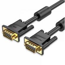 Vention Cable SVGA VGA Macho a VGA Macho - 3m - Color Negro Vention Cable SVGA VGA Macho a VGA Macho - 3m - Color Negro