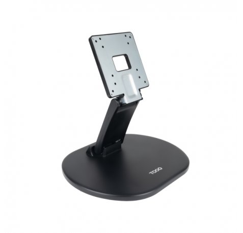 Tooq DB1027TN-B Soporte de Mesa/Pared para Monitor de 17"-27" - Regulable en Altura e Inclinable - Peso Max 6,5kg - VESA 100x100mm - Color Negro