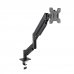 Tooq DB1340TNR-B Soporte de Mesa con Brazo Articulado para Monitor de 13"-34" - Regulable en Altura, Giratorio e Inclinable - Piston de Gas - Peso Max 10kg - VESA 100x100mm - Color Negro
