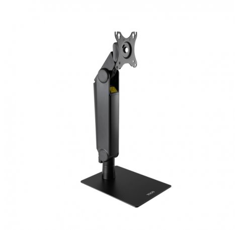 Tooq Soporte de Mesa para Monitor de 17"-32" - Rotacion, Giro e Inclinacion Regulables - Gestion de Cables - Peso Max 8kg - VESA 100x100mm