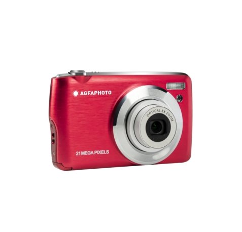 Agfaphoto Pack DC8200 Camara Digital + Estuche + Tarjeta 16SD - Color Rojo