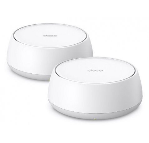 TP-Link Deco BE22 Pack de 2 Sistemas WiFi Mesh - Doble Banda - Velocidad hasta 3.6Gbps - Ethernet 1Gbps - WiFi 7 - VPN - Color Blanco