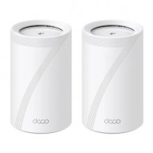 TP-Link Deco BE65 Pack de 2 Sistemas WiFi Mesh - Tribanda - Velocidad hasta 9.3Gbps - WiFi 7 - Ethernet 2.5Gbps - VPN - Color Blanco