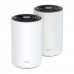 TP-Link Deco PX50 Pack de 2 Sistemas WiFi Mesh - Doble Banda - Velocidad hasta 3Gbps - WiFi 6 - Ethernet 1Gbps - Color Blanco y Negro