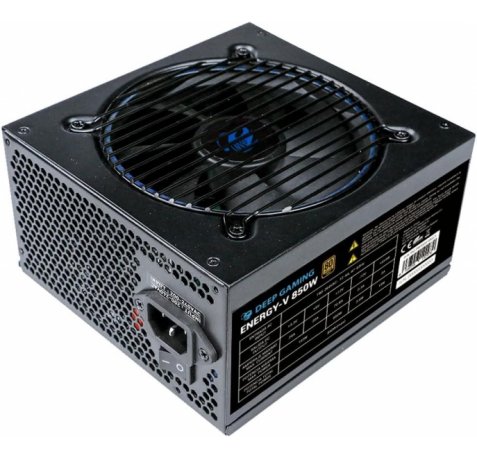 Coolbox Fuente de Alimentacion DG ENERGY-V 850W 80+GOLD ATX3.0 PCIE5.0 - Alta Eficiencia - Compatibilidad ATX3.0 - Soporte PCIE5.0 - Color Negro