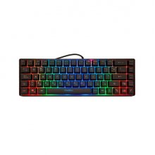 DeepGaming TM065 Teclado Gaming Mecanico - Compacto - Iluminacion RGB - 19 Teclas Anti-ghosting  - Color Negro