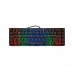 DeepGaming TM065 Teclado Gaming Mecanico - Compacto - Iluminacion RGB - 19 Teclas Anti-ghosting  - Color Negro