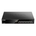 D-Link Switch 8 Puertos Gigabit 10/100/1000 Mbps - PoE+
