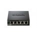 D-Link Switch Gigabit Ethernet - 5 Puertos - 10/100/1000 Mbps - Velocidad de Hasta 1000Mbps - Bajo Consumo