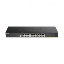 D-Link Switch Semiestionable 24 Puertos Gigabit + 4 Puertos 10G SFP+