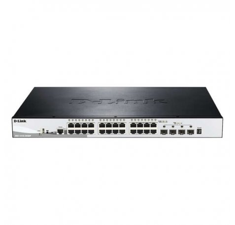 D-Link Switch Semigestionado 24 Puertos Gigabit PoE + 4 SFP+