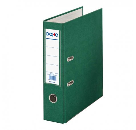 Dohe Archivador en Carton Forrado con Polipropileno - con Ollao, Rado y Tarjetero en el Lomo - Palanca de Maxima Calidad - Cantoneras Metalicas (12uds)