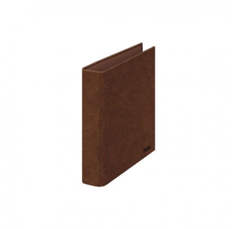 Dohe Carpetas en Carton Forrado - Tamaño Folio Natural - Anillas Mixtas - Papel Impreso y Plastificado (12 uds)