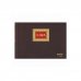 Dohe Cuaderno de Tela Premium - 100 Hojas Numeradas - Encuadernacion en Tela de Primera Calidad - Doble Estampacion en Rojo y Oro - Papel Offset de 100gr - Impreso a Dos Colores