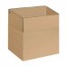 Dohe Cajas de Embalaje de 4 Solapas - 3mm de Canal - Fabricadas en Carton Marron - Resistente y Duradero (10 uds)