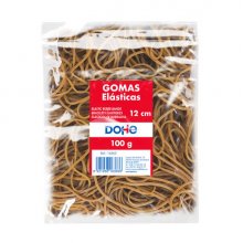 Dohe Gomas de Latex - Longitud 12cm - Gran Resistencia y Elasticidad - Bolsa de 100gr