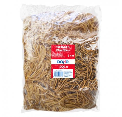 Dohe Gomas de Borrar - Longitud 6cm - Fabricadas en Latex de Gran Resistencia y Elasticidad