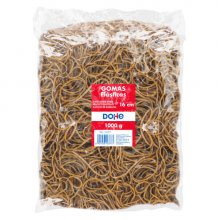 Dohe Gomas de Latex - Longitud 16cm - Gran Resistencia y Elasticidad - Bolsa de 1 Kg