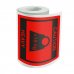 Dohe Rollo de 500 Etiquetas Adhesivas Caution - Heavy - 80x80mm - para Expedicion de Paquetes (10 uds)