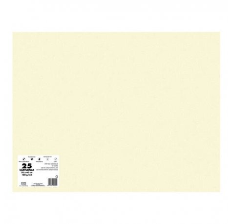 Dohe Cartulinas de Colores de 180 G/M2 - 50x65cm - PH Neutro - Libres de Cloro Elemental - Colorantes Biodegradables