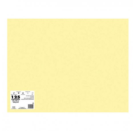Dohe Cartulinas de Colores de 180 G/M2 - PH Neutro - Libres de Cloro Elemental - Colorantes Directos Biodegradables - para Impresion Offset, Inyeccion de Tinta, Laser, Fotocopiadoras - Paquetes Retractilados