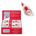Dohe Expositor de 24 Cintas Correctoras - Aplicacion Limpia y Precisa - Rapida Cobertura - Cuerpo de Plastico Transparente - Tapa Protectora (24 uds)