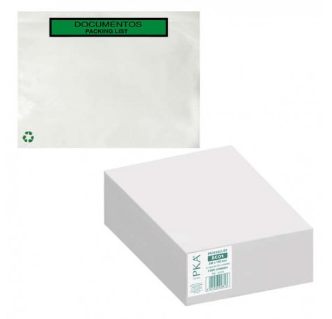 Dohe Caja de 1000 Sobres Autoadhesivos para Envio de Documentos - Packing List Especial Envios