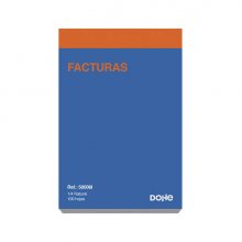 Dohe Talonarios Preimpresos a Dos Tintas - 100 Hojas - Cuarto Natural - Sencillo