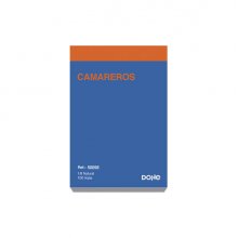 Dohe Talonarios Preimpresos a Dos Tintas - Octavo Natural - 100 Hojas