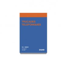 Dohe Talonarios Preimpresos a Dos Tintas - Octavo Natural - Sencillo