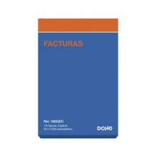Dohe Talonarios Preimpresos a Dos Tintas en Papel Autocopiativo - 100 Hojas - Cuarto Natural - Duplicado