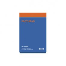 Dohe Talonarios Preimpresos a Dos Tintas en Papel Autocopiativo - 100 Hojas - Octavo Natural - Duplicado