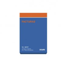 Dohe Talonarios Preimpresos a Dos Tintas en Papel Autocopiativo - Octavo Natural - Triplicado - 100 Hojas