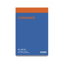 Dohe Talonarios Preimpresos a Dos Tintas en Papel Autocopiativo - 100 Hojas - Cuarto Natural - Duplicado